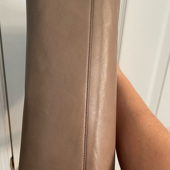 Coach Borough taupe soft nappa leather satchel. Perfect condition, never used. - Picture 6 of 10